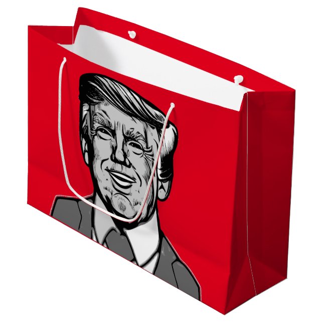 BOLSA DE REGALO GRANDE DONALD TRUMP (Angulo Anverso)
