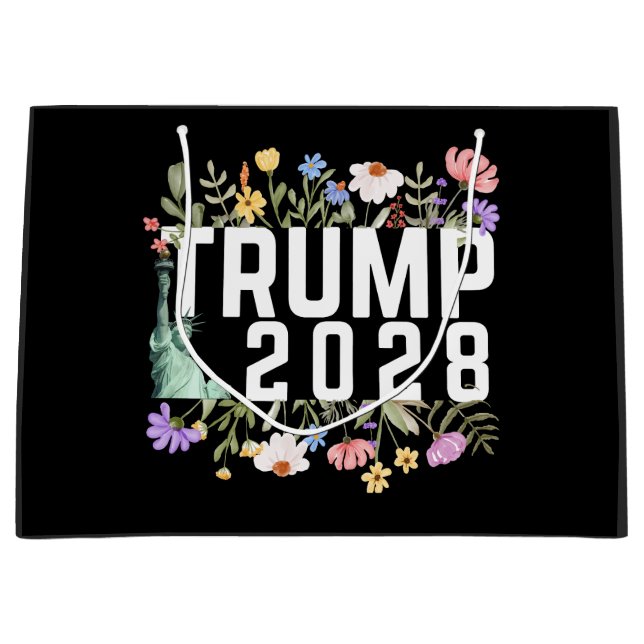 Bolsa De Regalo Grande Donald Trump 2028 (Anverso)