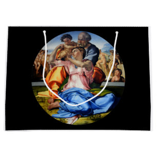 Bolsa De Regalo Grande Doni Tondo, Doni Madona, Michelangelo, 1507