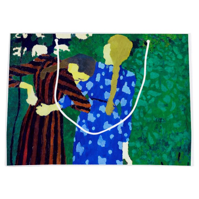 Bolsa De Regalo Grande Dos Chicas, Edouard Vuillard (Anverso)