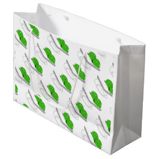 Bolsa De Regalo Grande Dos Guisantes En Un Pod
