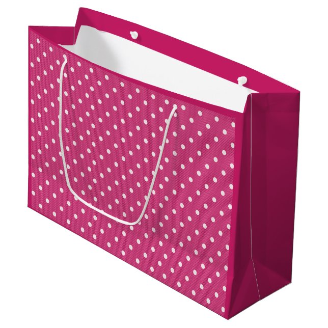 Bolsa De Regalo Grande Dotty Delight Red (Angulo Anverso)