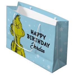 Bolsa De Regalo Grande Dr. Seuss | Grinch Winthday Birthday