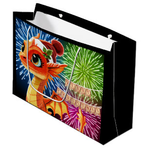 Bolsa De Regalo Grande Dragón de cuentas