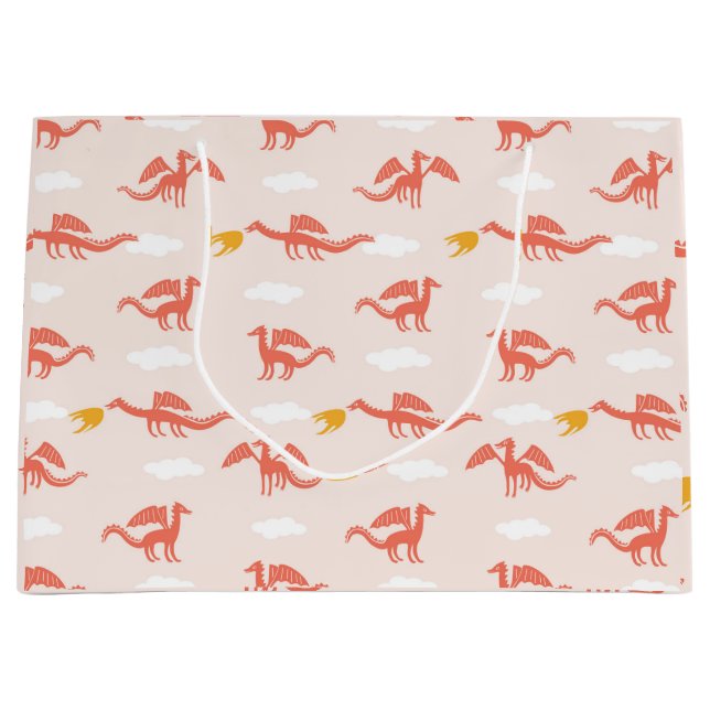 Bolsa De Regalo Grande Dragón de Cute (Anverso)