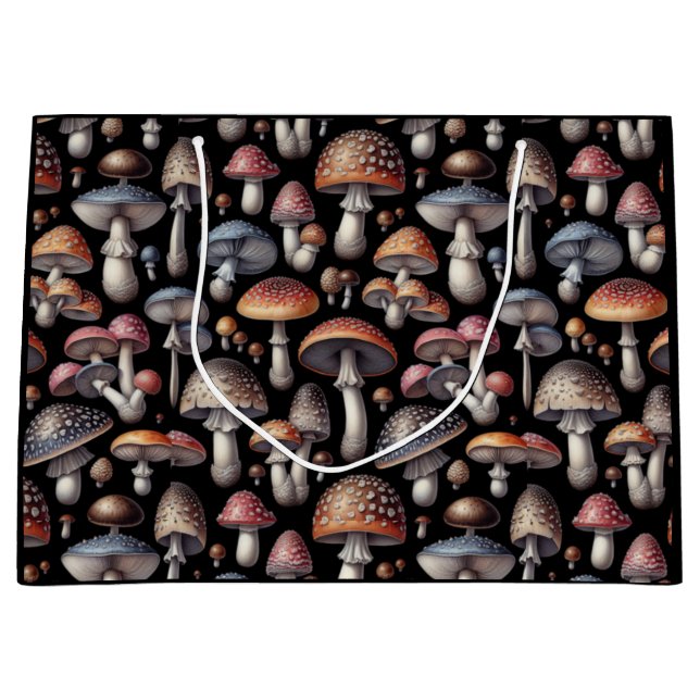 Bolsa De Regalo Grande Dreamy Mushrooms (Anverso)