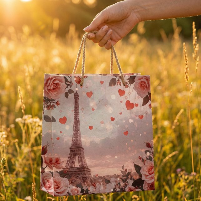 Bolsa De Regalo Grande Dreamy Paris Romance: Eiffel Tower (Subido por el creador)