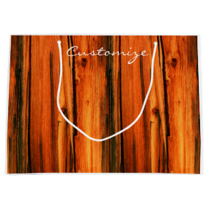 Bolsa De Regalo Grande driftwood Thunder_Cove marrón
