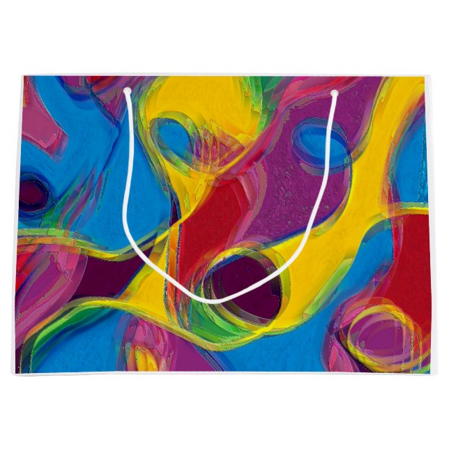 Bolsa De Regalo Grande Drunk on Candy (Anverso)