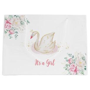 Bolsa De Regalo Grande Ducha de Bebé Princesa Cisne