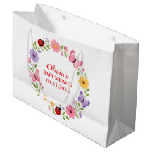 Ducha para Bebé Niña Mariquita Flor Silvestre