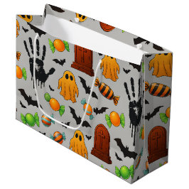 Bolsa De Regalo Grande Dulces Espeluznantes y Sombras