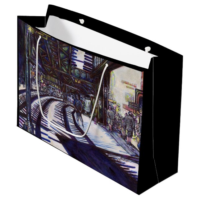 Bolsa De Regalo Grande Dustar el piano (Angulo Anverso)