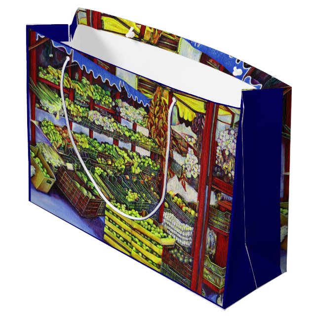 Bolsa De Regalo Grande Eddie's Market, Hungary (Angulo reverso)