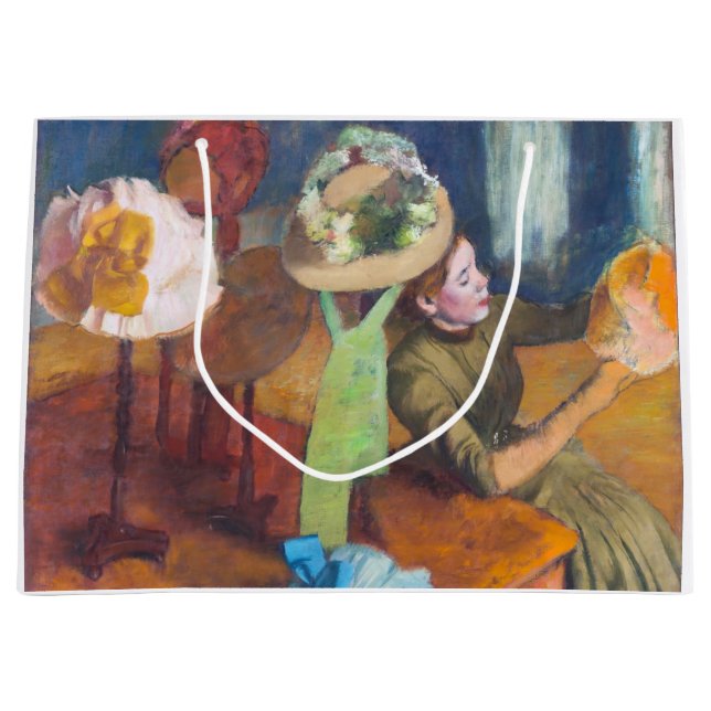 Bolsa De Regalo Grande Edgar Degas - La Tienda de Millinery (Anverso)