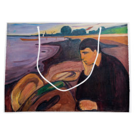 Bolsa De Regalo Grande Edvard Munch - Melancholy 1894