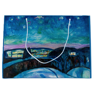 Bolsa De Regalo Grande Edvard Munch - Noche Starry 1922