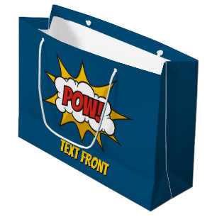 Bolsa De Regalo Grande Efecto de sonido de comic