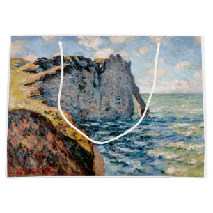 Bolsa De Regalo Grande El acantilado de Aval, Monet