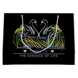 Bolsa De Regalo Grande El amor es esencia