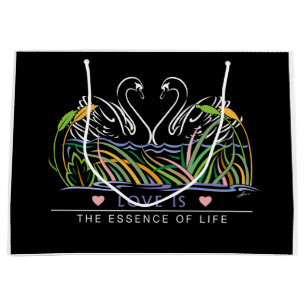 Bolsa De Regalo Grande El amor es esencia