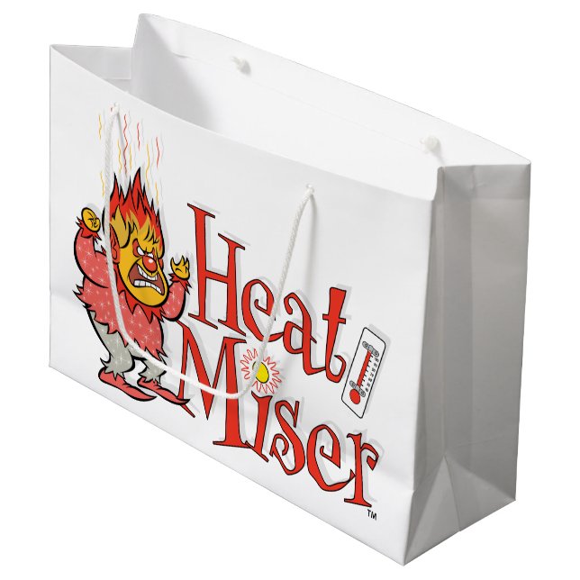 Bolsa De Regalo Grande EL AÑO SIN SANTA CLAUS™ | Heat Miser (Angulo Anverso)