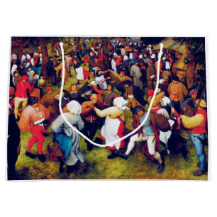 Bolsa De Regalo Grande El baile Boda, Pieter Bruegel