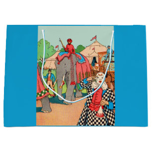 Bolsa De Regalo Grande El circo llega a la ciudad