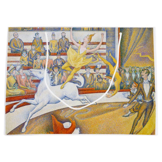 Bolsa De Regalo Grande El circo, Seurat (Anverso)
