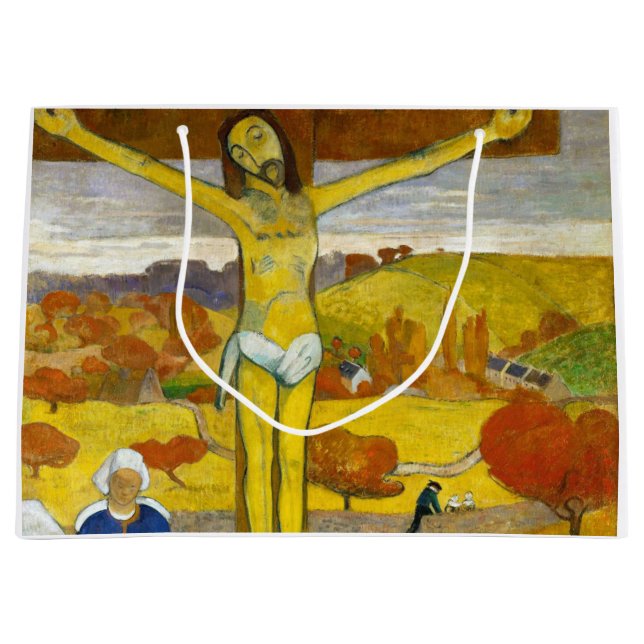 Bolsa De Regalo Grande El Cristo Amarillo, Gauguin (Anverso)