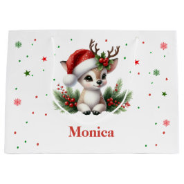 Bolsa De Regalo Grande El cumpleaños de los navidades más maravillosos