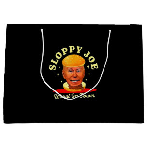 Bolsa De Regalo Grande El descuidado Joe Biden Anti Presidente