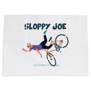 Bolsa De Regalo Grande El descuidado Joe Funny Biden Shiroppy Funn