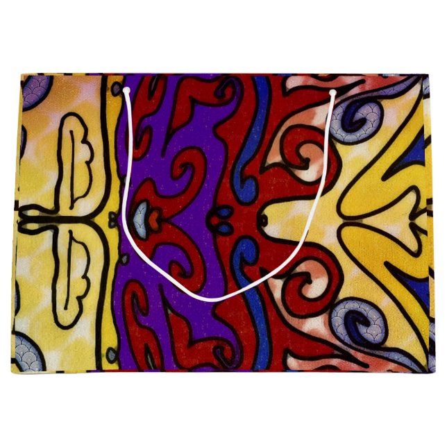 Bolsa De Regalo Grande El Gorra de Jester (Anverso)