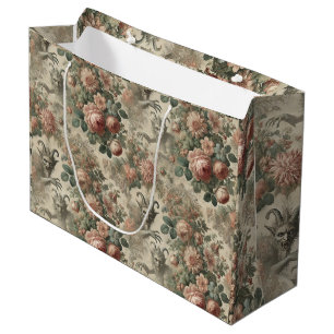Bolsa De Regalo Grande El jardín del Goatman - Diseño folclórico gótico