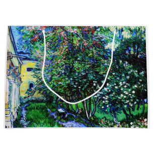 Bolsa De Regalo Grande El jardín en el asilo de Saint-Rémy, Van Gogh