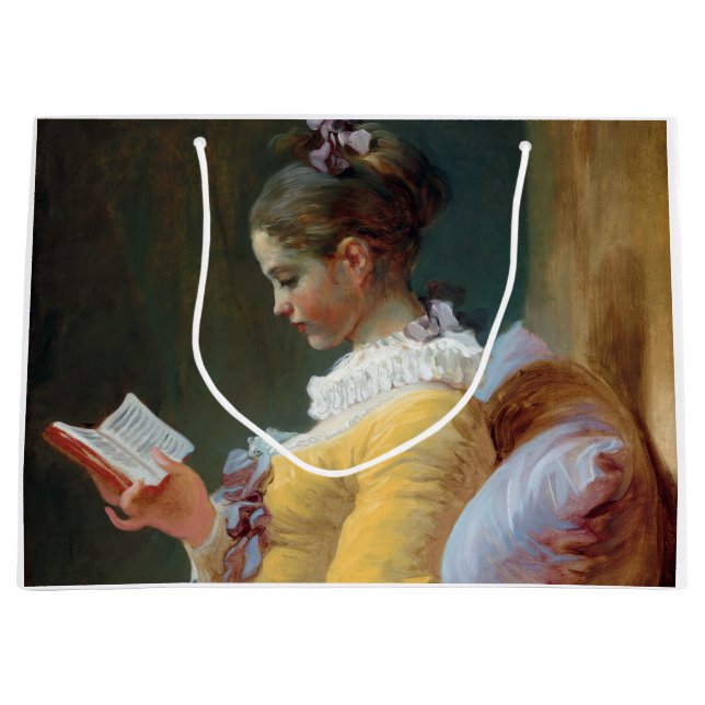 Bolsa De Regalo Grande El lector, Fragonard (Anverso)