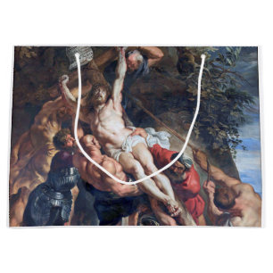 Bolsa De Regalo Grande El levantamiento de la cruz, Rubens