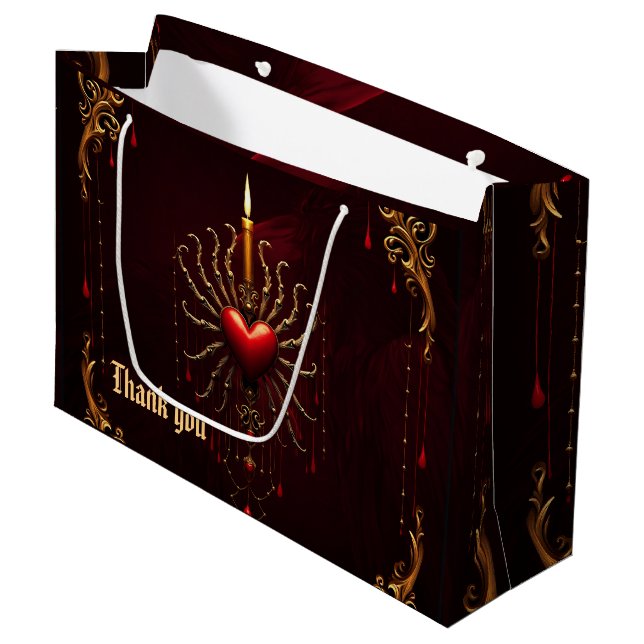 Bolsa De Regalo Grande El maravilloso arte de la elegancia gótica. (Angulo Anverso)