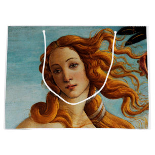 Bolsa De Regalo Grande El nacimiento de Venus (detalle), Sandro Botticell