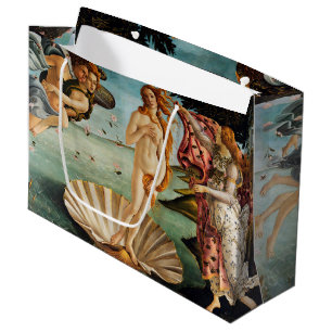 Bolsa De Regalo Grande El nacimiento de Venus, Sandro Botticelli