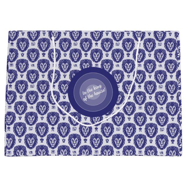 Bolsa De Regalo Grande El padre del Rey León (Anverso)