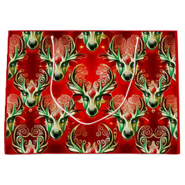 Bolsa De Regalo Grande El reno secreto de Santa Claus