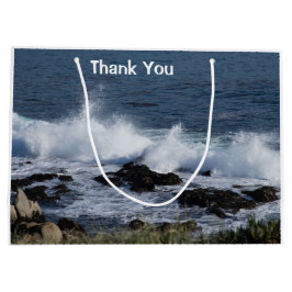 Bolsa De Regalo Grande El surf en el Océano Pacífico