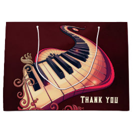 Bolsa De Regalo Grande Elegance in motion, the curved piano. 