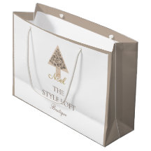Elegante árbol de Navidad Noel para tienda boutiqu