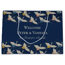 Elegante Boda de grullas japonesas