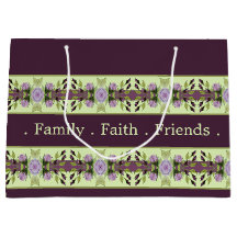 Elegante morado oscuro