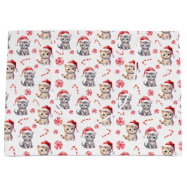 Bolsa De Regalo Grande Elegante Navidades de Candy Kitty Sweet