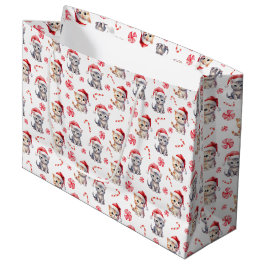 Bolsa De Regalo Grande Elegante Navidades de Candy Kitty Sweet